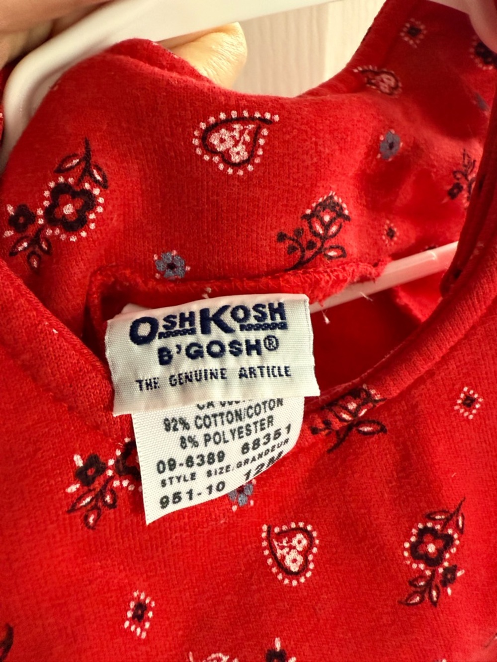 Vintage Oshkosh romper - Picture 8 of 9